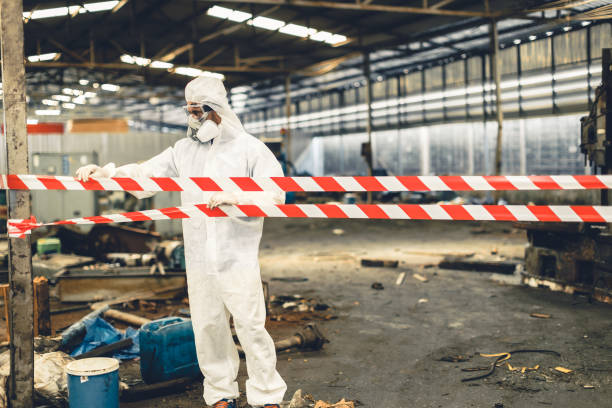 Professional Crime Scene Cleanup technician working in Cook, NE